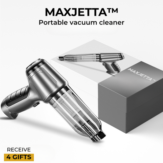 MaxJetta™ Portable Vacuum Cleaner + 4 EXCLUSIVE ACCESSORIES [LIMITED GIFT]