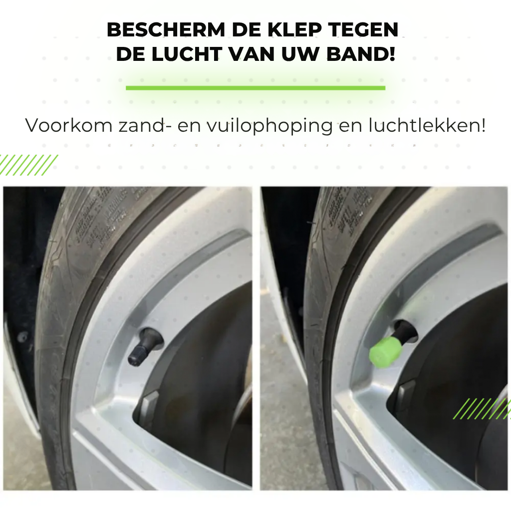 Fluorescent Tyre Valve Cap – JettaLuminous™ [LIMITED STOCK]