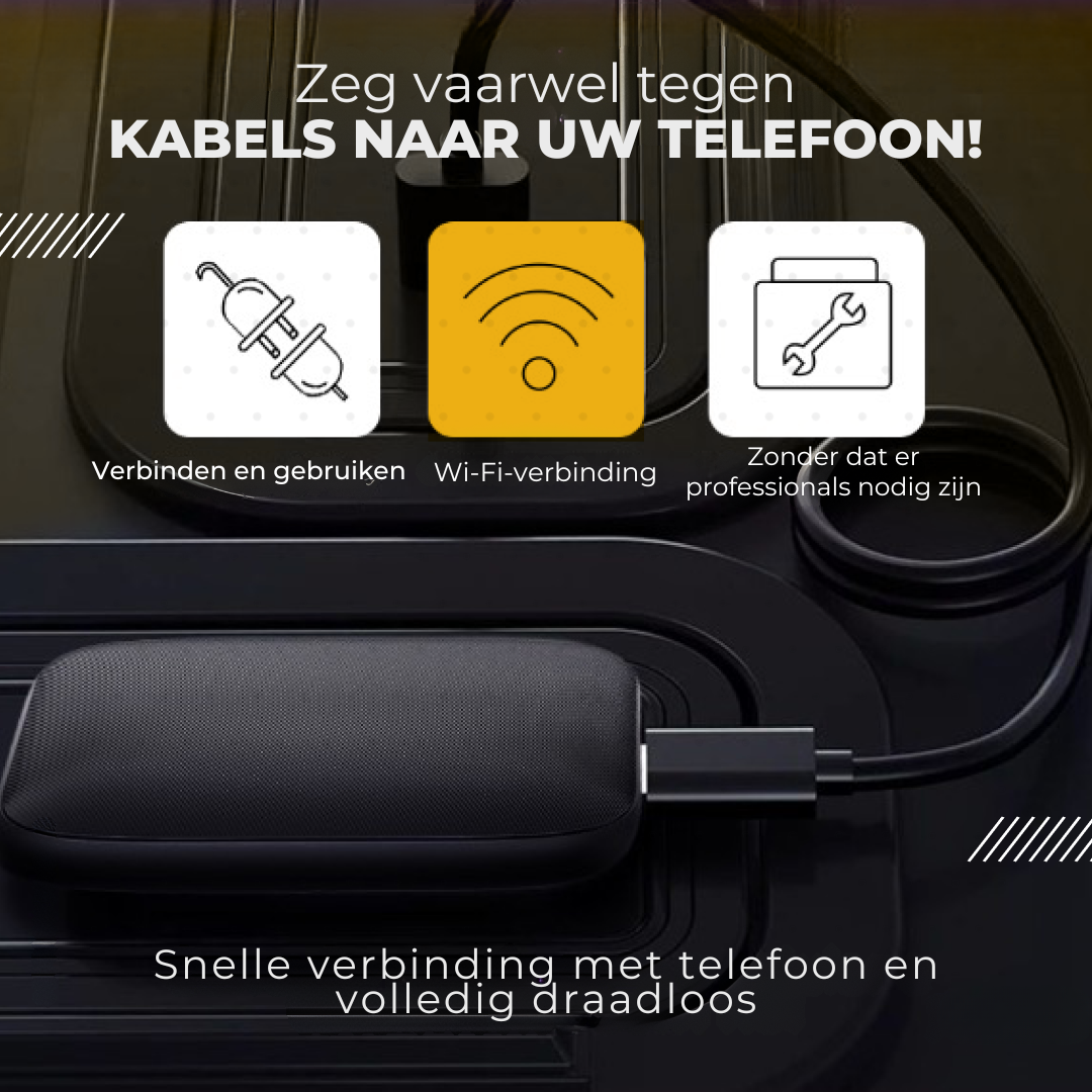 Wireless CarPlay/Android Auto Adapter for Multimedia – DriveJetta Pro™ [LIMITED STOCK]