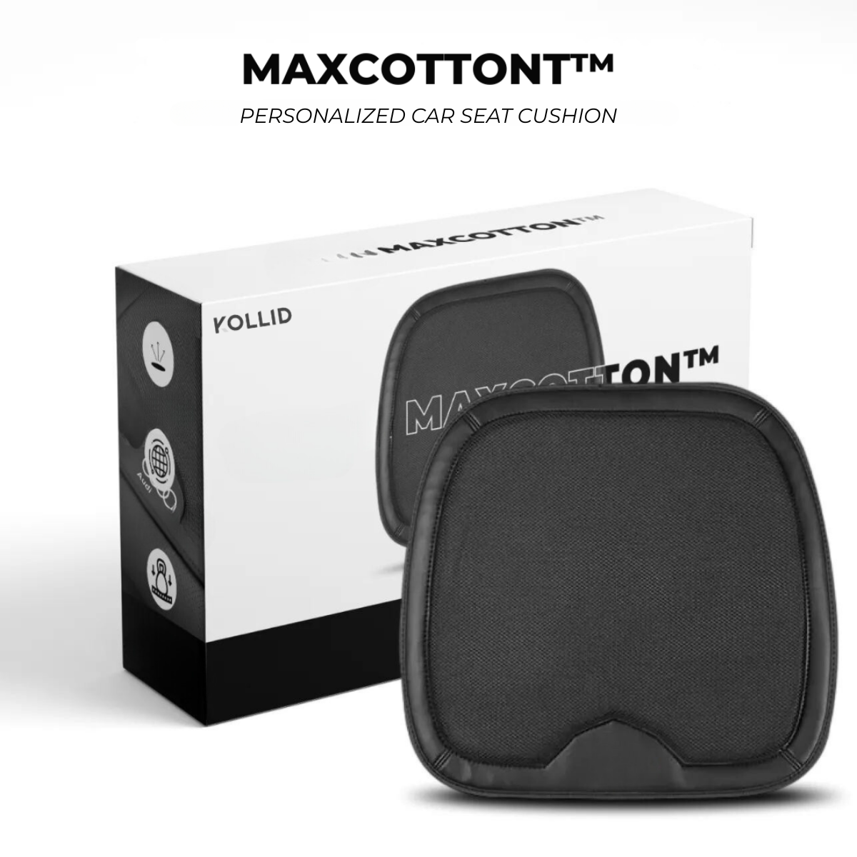 MaxCotton™ - Personalized Car Seat Cushion